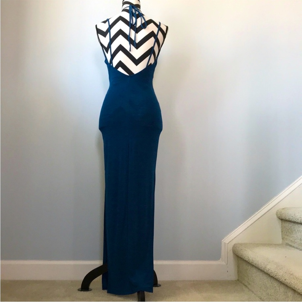 Teal Maxi Dress - Picture 5 of 7